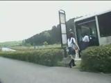 Japanese Schoolgirl and Maniac In Bus