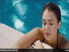 Jessica Alba, Lindsey Sporrer & Salma Hayek nude & hot video