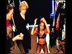 Janet Jackson Backstage Undressing Tease Between Songs