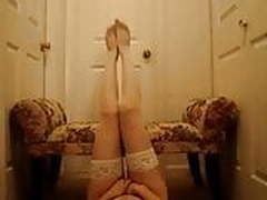 Camming Pioneer In White Stockings Part One