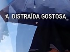 #Upskirt - The Sexy Distraction A DISTRAIDA GOSTOSA