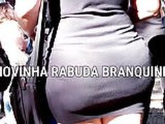 #Bundas - NOVINHA RABUDA BRANQUINHA 