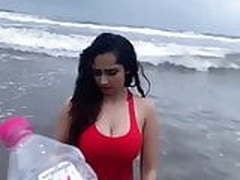 Aditi Mistry how enjoing in maldives with sahil khan