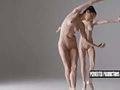 Sexy Twin Ballet Dancers
