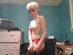 Homestuck cosplay striptease