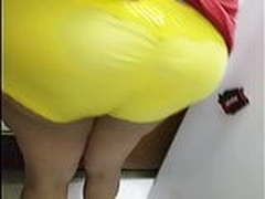 Redbone 60+ Gilf Neighbor Yellow Panties Getting Fondled