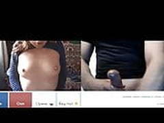 Videochat 161 Elegant boobs and my dick