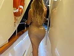 Russian Anastasia Kvitko shows off her Curvy Body & Big Ass