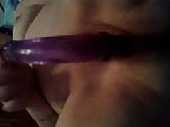 Russian bbw mature mom dildo