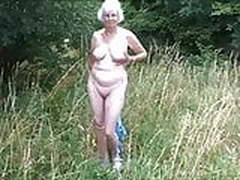 UK Granny strips