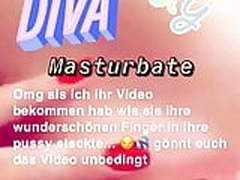 German Candy Diva masturbate on Sna9