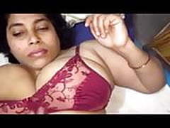Big Tits Indian Aunty fucked by lover