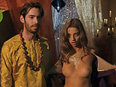 Angela Sarafyan Nude Boobs In A Good Old Fashioned Orgy Scan