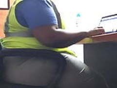Phat Thick BBW worker thinks she got my full attention 