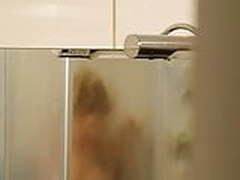 Wife get caught mastrurbating in shower