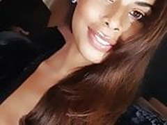 Rochelle Humes big cleavage